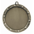 Medal, "Insert Holder" Star Wreath Design - 2 5/8" Dia